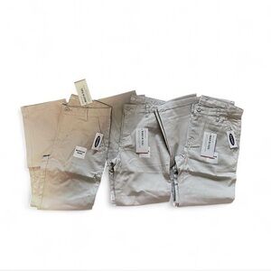 Old Navy Kids Size 8 Uniform Khakis NWT Bundle